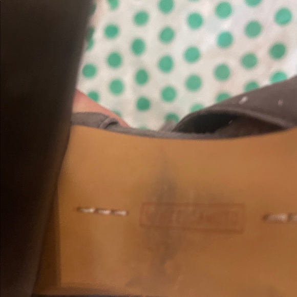 Vince Camuto Charcoal Peep-Toe Ankle Booties - Picture 6 of 8